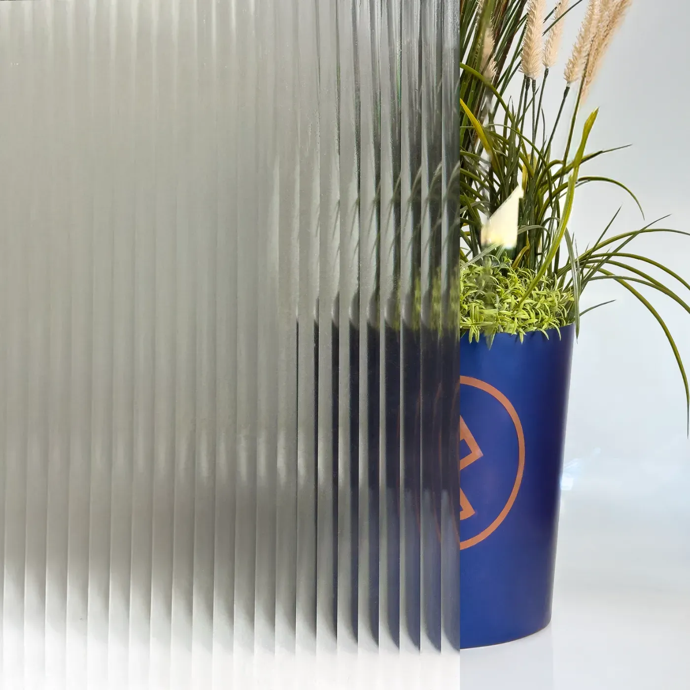 6mm Reeded Glass Film (Clear) glass film