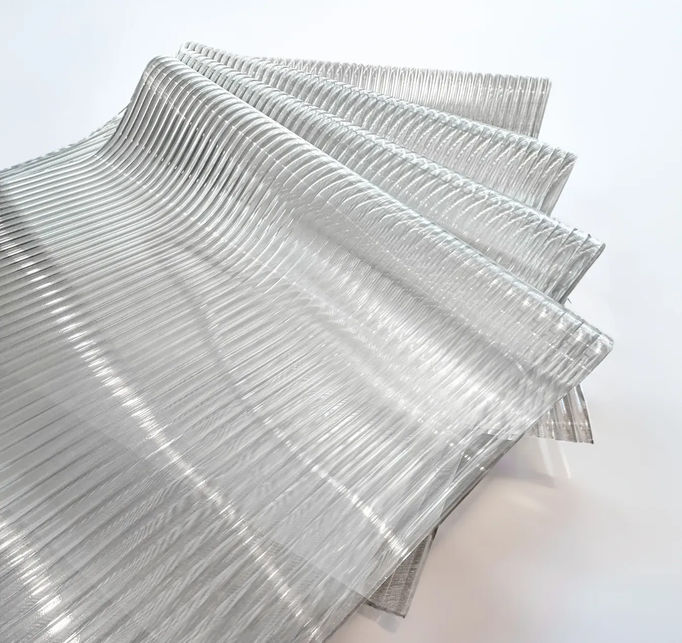 6mm Reeded Glass Film (Clear) glass film, view 7