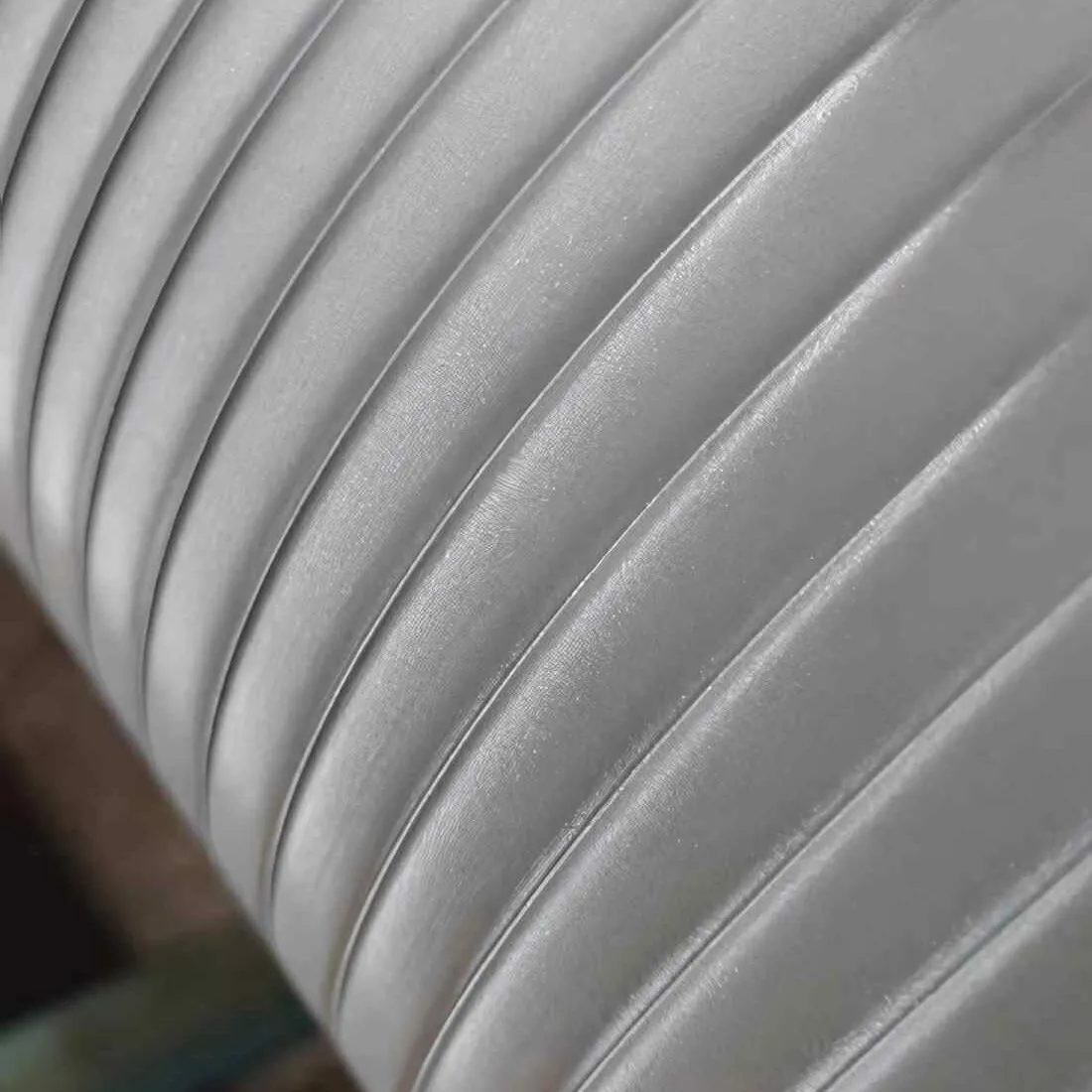 12mm Reeded Glass Film (Frosted Silver) glass film, view 2