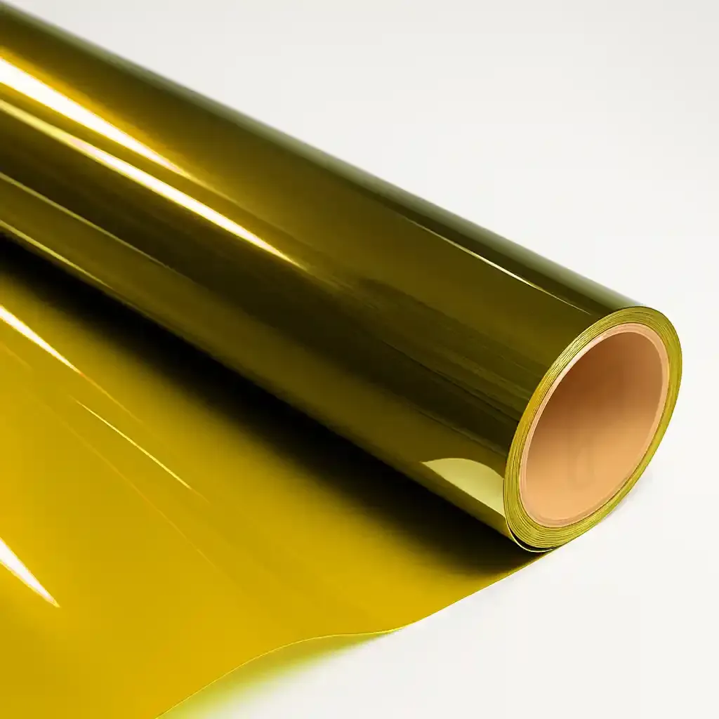 Yellow Transparent Window Film glass film, view 4
